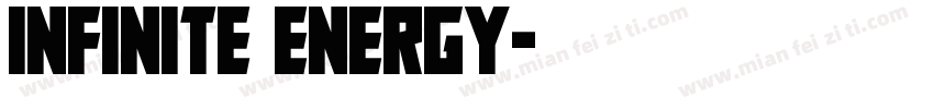 Infinite Energy字体转换